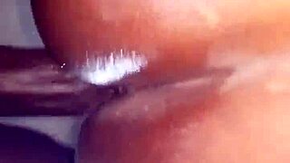 creamy pussy takes deep pounding nicely