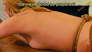 blonde big ass bound and fisted roughly in hardcore maledom session