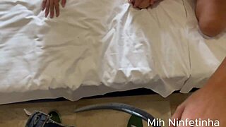 Drinking wine led to hot fuck with friend's hubby cum on ass and mouth