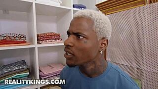 Hazel Grace Fucks Damion's Huge Cock in Changing Room Ride