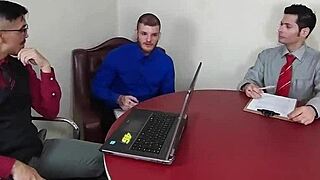 trailer park slut turns office into wild anal orgy frenzy