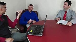 trailer park slut turns office into wild anal orgy frenzy