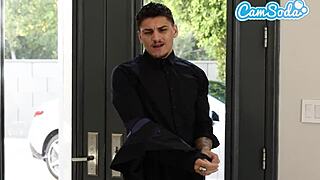 Caught big tits latina riding her sister's boyfriend doggystyle!