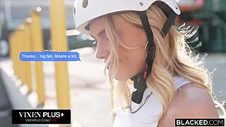 blacked petite tight blonde dylan moore squirts on jason's thick bbc everywhere