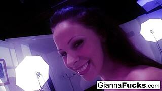Big Tits Brunette Gianna Michaels Masturbates Nude Solo To Explosive Orgasm