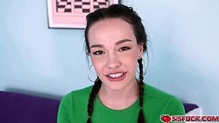 Juan Loco Jerking To Stepsis Rissa May's Huge Titties