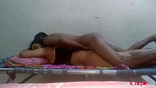 Horny Telugu wife drags husband for wild early morning fuck frenzy