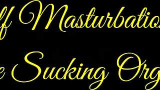 Milf Masturbates Sucking Toes to Explosive Orgasm