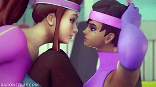 i'm like so horny training with brigitte's pussy licks in gym... ugh!! 💦