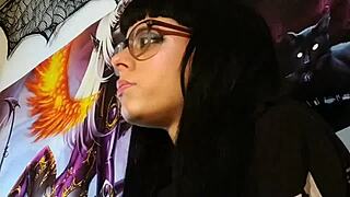 hey, wanna hear these asmr kisses from petite hungarian goth?