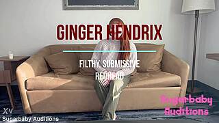 Filthy Redhead Ginger Hendrix Submits!
