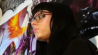 hey, wanna hear these asmr kisses from petite hungarian goth?