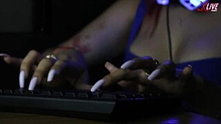Our community manager Alice relaxes us with ASMR keyboard sounds from her beautiful hands.