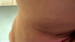 bbw amateur gets extreme shaved pussy fucked raw outdoors in public quickie with cum closeup