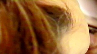 my first sloppy blowjob on stepbrother ends with his cum inside