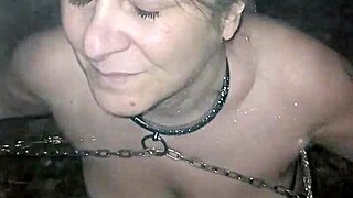 French Slave Bound Bent Over Doggystyle Spanked By Master Laurent Cum