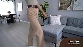 stepmom begs stepson to fuck her milf pussy creampie