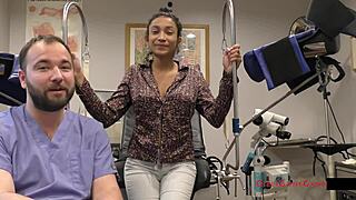 miss mars turns patients into screaming guinea pigs in latex gloves hospital fetish