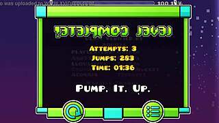 Acu Extreme Demon Neigefeu Geometry Dash Monster Challenge
