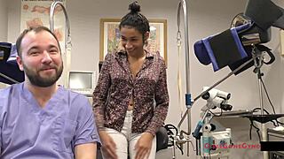 miss mars turns patients into screaming guinea pigs in latex gloves hospital fetish