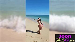 hot big tits teen joon mali masturbates after outdoor posing rough