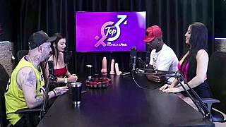 negro kisses two busty tense women in jefao oficial karen oliver threesome heat