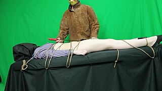 jason vorhees chokes scarlett johnson deepthroat blowjob fucks her petite pussy hardcore gagging slut