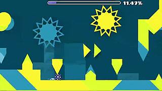 Acu Extreme Demon Neigefeu Geometry Dash Monster Challenge