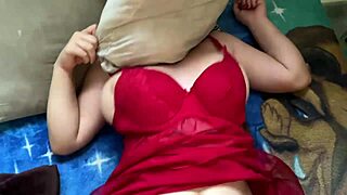 roommate sneaks in again but netflix turns into submissive fuck session