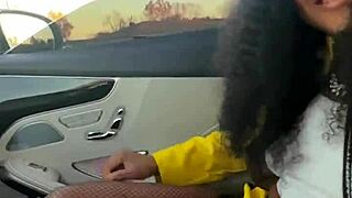 pickup ebony wife with big tits and fuck her dripping pussy doggystyle hard!