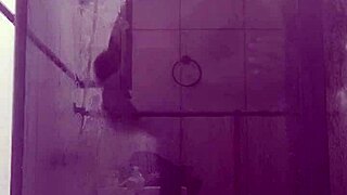 Stepmom fucked bent over bathroom sink by big cock