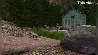 honey riding hood blonde takes massive black cock vibrator deep while dancing interracial fuck