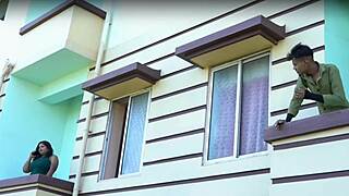 i can't resist my big boobs indian bhabhi's juicy pussy pounding with young neighbor lover in bedroom