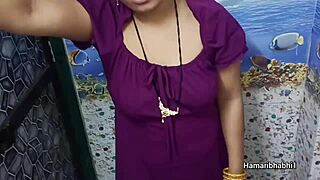 sexy indian bhabhi takes a bath