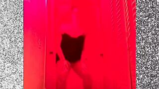 bbw blonde goddess dances erotically in heels showing off fetish legs and mature curves!