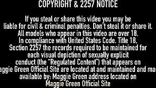 maggie green's big pussy lips get licked by bisexual milf in wet lingerie orgy