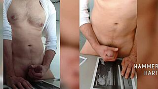 💦 cumming hard on anahi's huge cock tribute again!