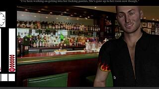 Tara enters sauna with Zayna for redhead big tits pussy fuck play