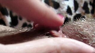 discover the thrill of big clit pulsing to orgasm up close