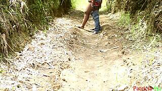 Aunty Begs for Outdoor Fuck on Big Black Cock Adventure