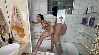 free bbc neighbor spied me, got horny and fucked me bareback everywhere??