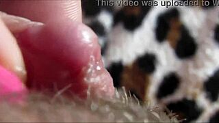 discover the thrill of big clit pulsing to orgasm up close
