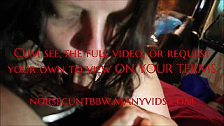 Momma Deepthroats Daddy's Fat Cock Sucking Her Clit Wet Cunt