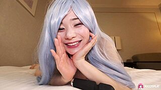 asian teen slut ringo fuji jams fingers and toys deep in dripping wet pussy!