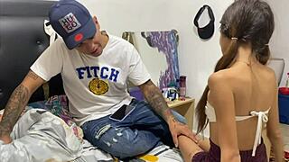 struck a deal... she fixes my nails n i fuck her wild homemade... full story tattoo goddess