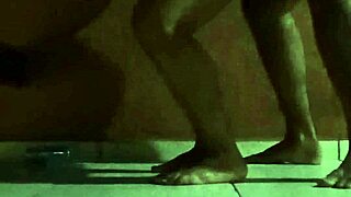 Hot Couple Fucks Wild on New Year's Hotel Balcony