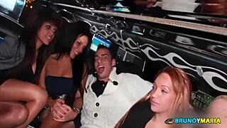 Party milfs get wild holiday fucks from amateur euros.