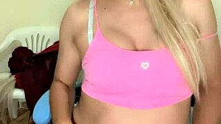 Exotic Transsexual Diabla Flaunts Petite Tits in Crossdressing Tease
