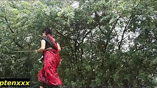 Village desi girl bent over by college boy monster cock romantic tight pussy