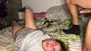 damn anal hurts him bad but i force it in deep screamin